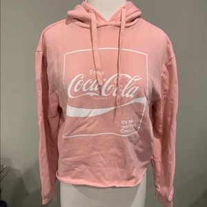 Coca-Cola Cropped Hoodie